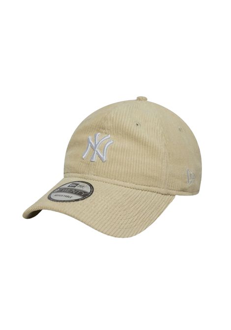 New Era 9TWENTY NY Yankees MLB Cord Cap Beige White Unisex NEW ERA | Caps | 60691241-