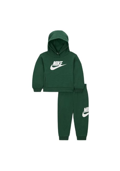 Tuta Nike Sportswear Club Fleece Con Cappuccio Verde Infant NIKE | Tute | 66L135-F1J