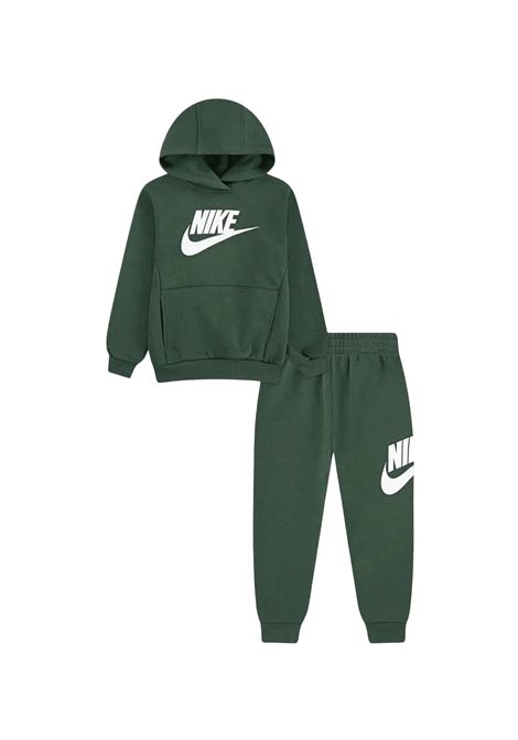 Nike Sportswear Club Fleece Hooded Set Green Kids NIKE | Tracksuits | 86L135-F1J