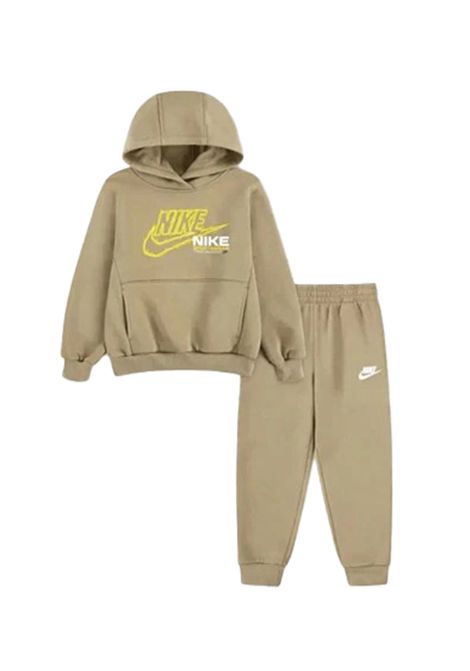 Nike Sportswear FS Fleece Pullover Pants Set Linen Kids NIKE | Tracksuits | 86N241-X3E