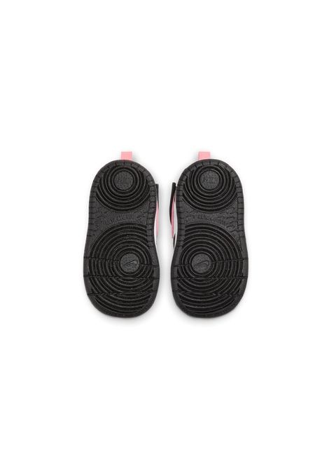 Scarpe Nike Court Borough Mid 2 Nero Bianco Rosa Infant NIKE | Sneakers | CD7784-005