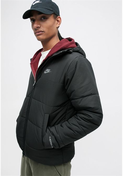 Nike Sportswear Synthetic-Fill Hooded Jacket Black Men NIKE | Jackets | HF6825-010