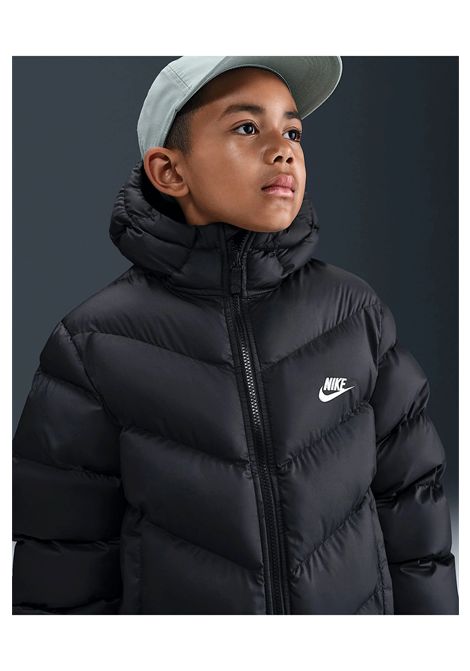 Nike Sportswear ADP Puffer Hooded Jacket Black Junior NIKE | Jackets | HQ4976-010