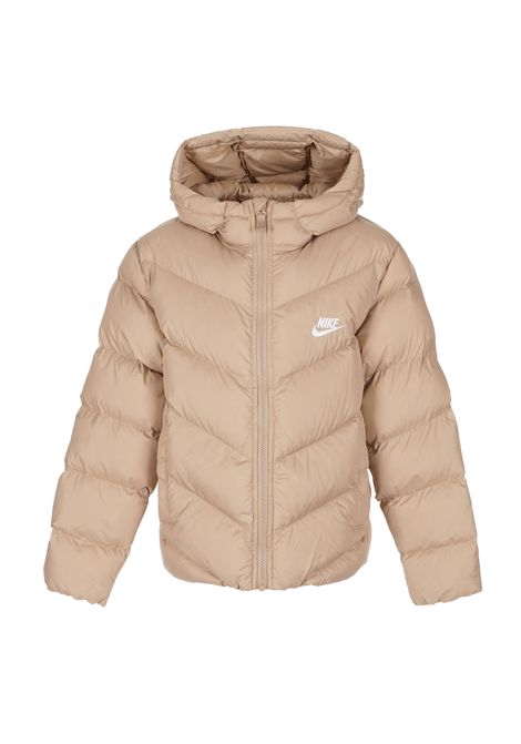 Nike Sportswear ADP Puffer Hooded Jacket Beige Junior NIKE | Jackets | HQ4976-200