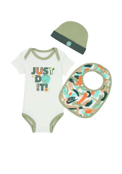 Set Nike Express Yourself 3 PC Bianco Verde Infant NIKE | Set | NN1099-782