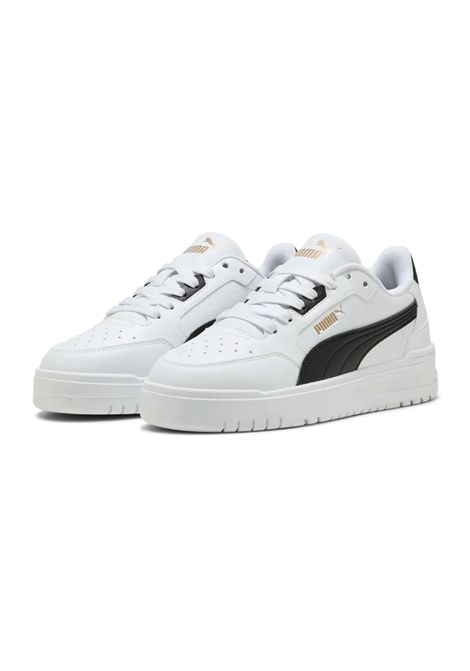 Scarpe Puma Shuffle Downtown Lo Bianco Nero Ragazzi PUMA | Sneakers | 403739-02