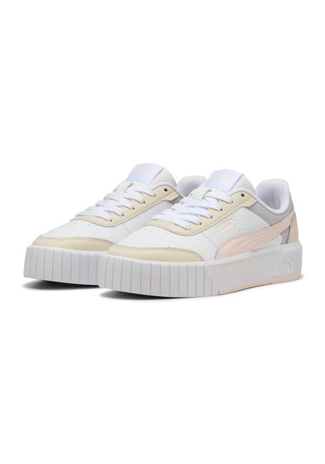 Puma Carina Mia Shoes White Jasmine Flower Junior PUMA | Sneakers | 403746-03