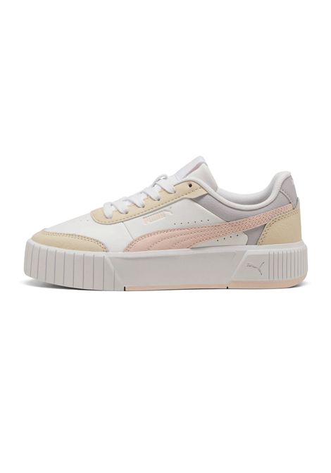 Puma Carina Mia Shoes White Jasmine Flower Junior PUMA | Sneakers | 403746-03