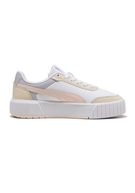 Puma Carina Mia Shoes White Jasmine Flower Junior PUMA | Sneakers | 403746-03