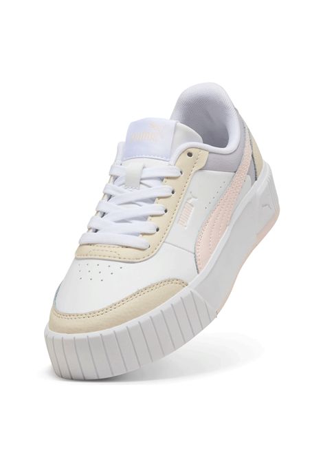 Puma Carina Mia Shoes White Jasmine Flower Junior PUMA | Sneakers | 403746-03