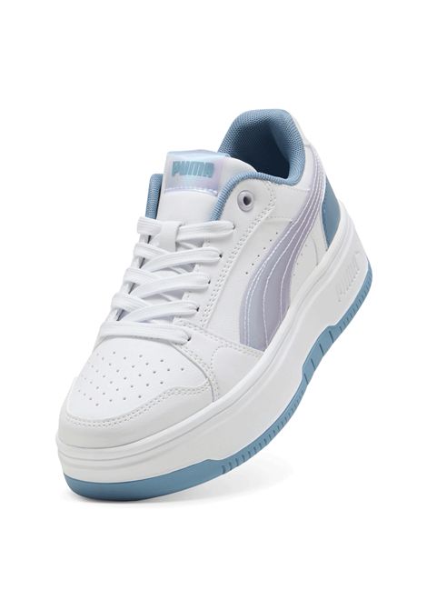 Puma Rebound Femme Space Belle Shoes White Lilac Junior PUMA | Sneakers | 404106-02