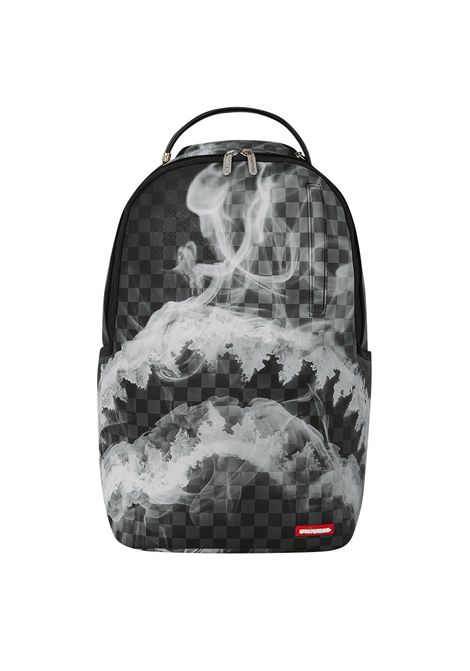 Zaino Sprayground Sip N' Smoke Nero Grigio Unisex SPRAYGROUND | Zaini | 910B8182NSZ-