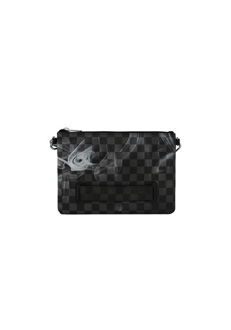 Pochette Sprayground Sip N' Smoke con Tracolla Nero Grigio Unisex SPRAYGROUND | Borse | 910B8222NSZ-