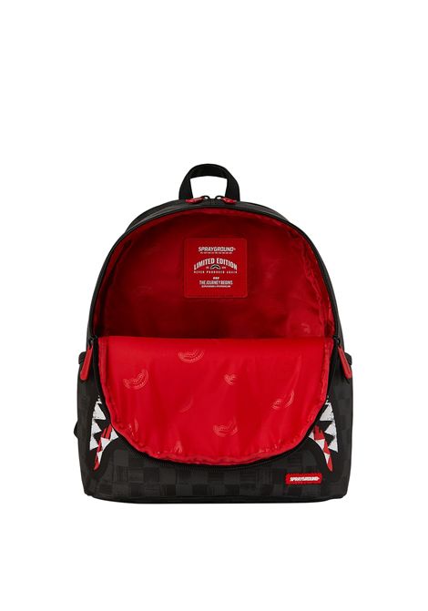 Zainetto Sprayground Scribble Shark Savage Nero Unisex SPRAYGROUND | Zaini | 910B8226NSZ-