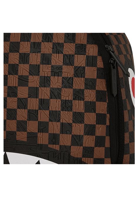 Zaino Sprayground Check 2 Emboss Marrone Unisex SPRAYGROUND | Zaini | 910B8232NSZ-