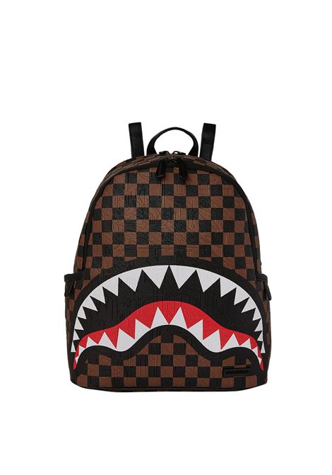 Zainetto Sprayground Check 2 Emboss Savage Marrone Unisex SPRAYGROUND | Zaini | 910B8233NSZ-