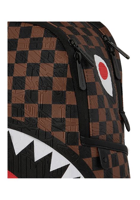 Zainetto Sprayground Check 2 Emboss Savage Marrone Unisex SPRAYGROUND | Zaini | 910B8233NSZ-