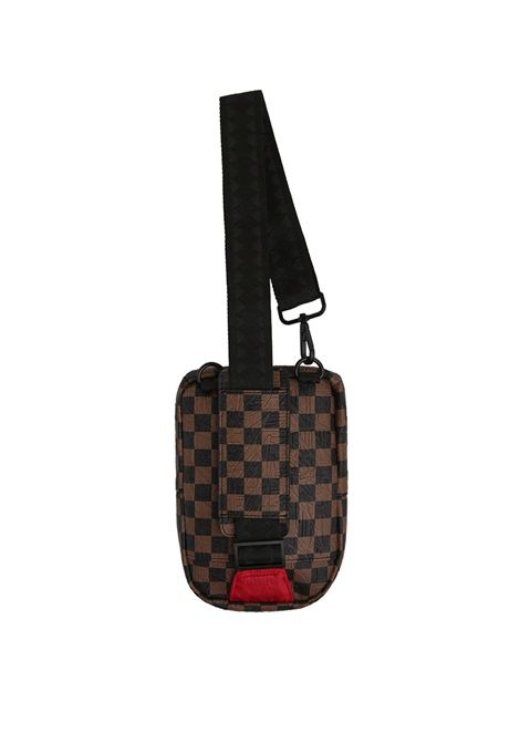 Sprayground Check 2 Emboss Backpack Sling Brown Unisex SPRAYGROUND |  | 910B8237NSZ-