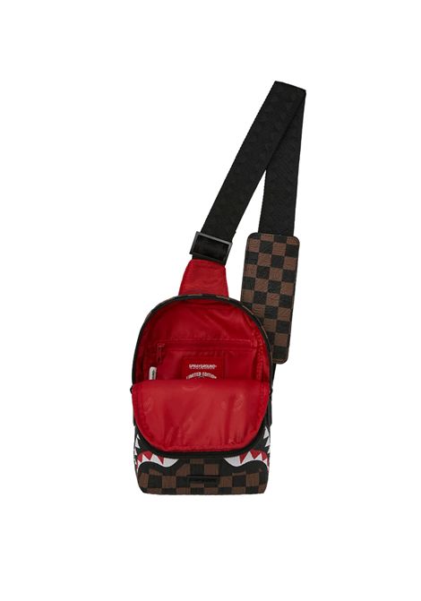 Sprayground Check 2 Emboss Backpack Sling Brown Unisex SPRAYGROUND |  | 910B8237NSZ-