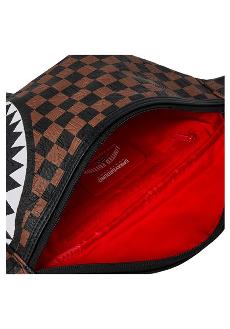 Sprayground Check 2 Emboss Crossbody Brown Unisex SPRAYGROUND | Crossbody | 910B8240NSZ-