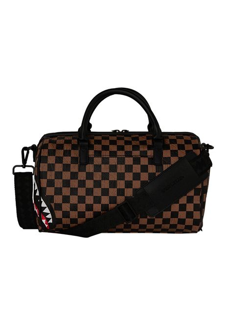Borsa Sprayground Check 2 Emboss Mini Duffle Marrone Donna SPRAYGROUND | Borse | 910D8236NSZ-
