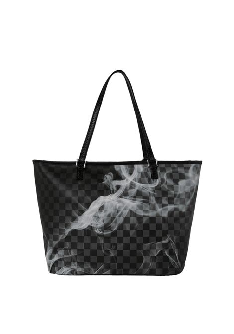 Borsa Sprayground Sip N' Smoke Tote Nero Griogio Donna SPRAYGROUND | Borse | 910T8225NSZ-