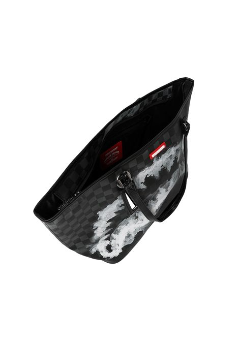 Borsa Sprayground Sip N' Smoke Tote Nero Griogio Donna SPRAYGROUND | Borse | 910T8225NSZ-