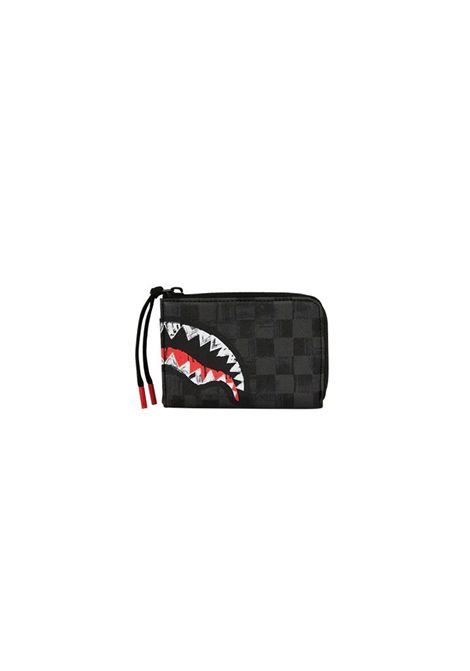 Portafogli Sprayground Scribble Shark Nero Unisex SPRAYGROUND | Portafogli | 910W8230NSZ-