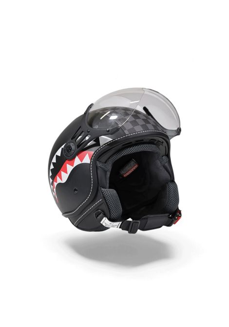 Casco Sprayground Sharks In Paris Helmet Grigio Unisex SPRAYGROUND | Caschi | OP01-GREY