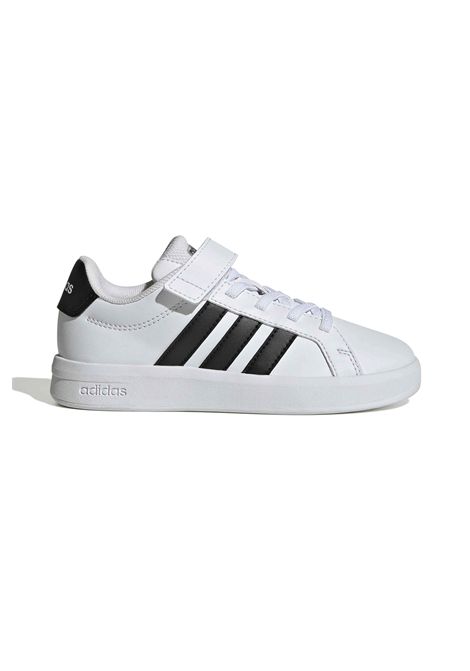 Adidas Grand Court 3.0 Shoes White Black Kids ADIDAS CORE | Sneakers | HP3531-
