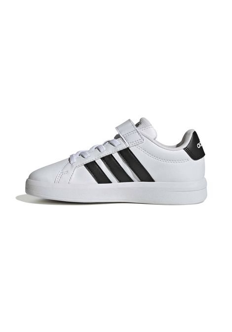 Adidas Grand Court 3.0 Shoes White Black Kids ADIDAS CORE | Sneakers | HP3531-