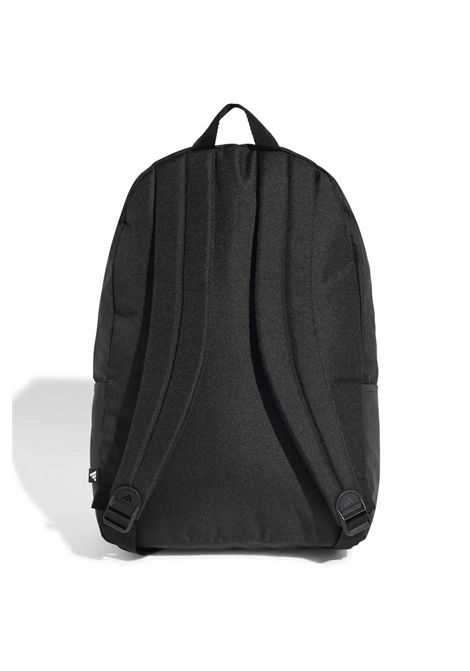 Adidas Classic 3 Bar Logo Backpack Black Gold Unisex ADIDAS CORE | Backpacks | IS7048-