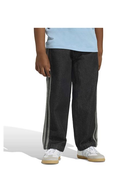 Track Pants Adidas Originals Firebird Denim Nero Bambini ADIDAS CORE | Pantaloni | KD5809-