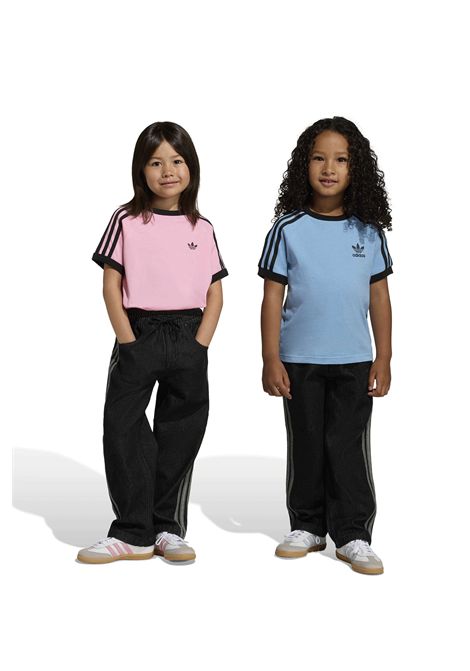 Track Pants Adidas Originals Firebird Denim Nero Bambini ADIDAS CORE | Pantaloni | KD5809-