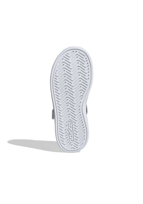 Scarpe Adidas Grand Court 3.0 Bianco Nero Bambina ADIDAS CORE | Sneakers | KH8835-