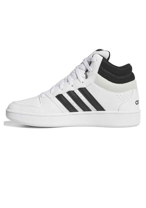 Adidas Hoops Mid Classic Shoes White Black Men ADIDAS CORE | Sneakers | KI1032-