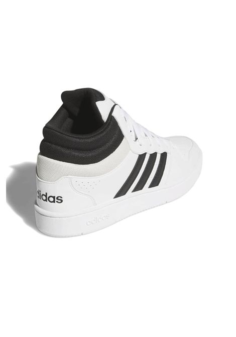 Adidas Hoops Mid Classic Shoes White Black Men ADIDAS CORE | Sneakers | KI1032-
