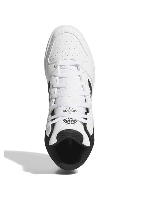 Adidas Hoops Mid Classic Shoes White Black Men ADIDAS CORE | Sneakers | KI1032-