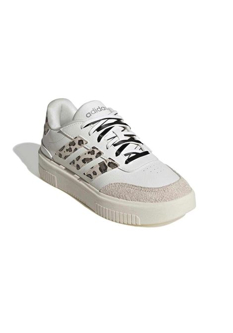 Scarpe Adidas Courtblock Bold Beige Animalier Donna ADIDAS CORE | Sneakers | KI2642-