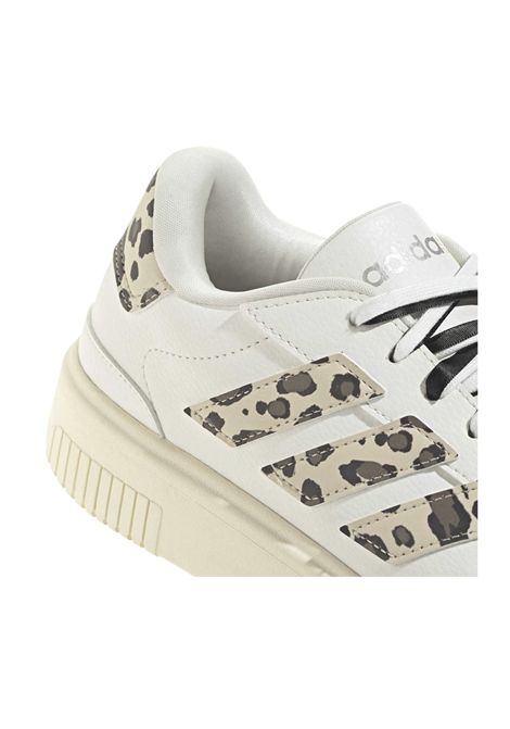 Scarpe Adidas Courtblock Bold Beige Animalier Donna ADIDAS CORE | Sneakers | KI2642-