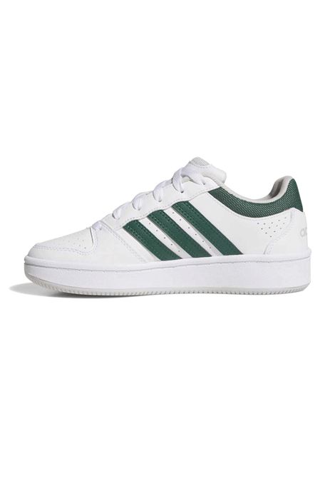 Scarpe Adidas Hoops Classic Bianco Verde Ragazzi ADIDAS CORE | Sneakers | KI6425-