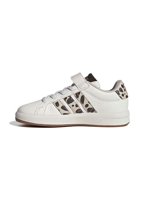 Adidas Grand Court 3.0 Shoes Beige Animalier Kids ADIDAS CORE | Sneakers | KJ4817-