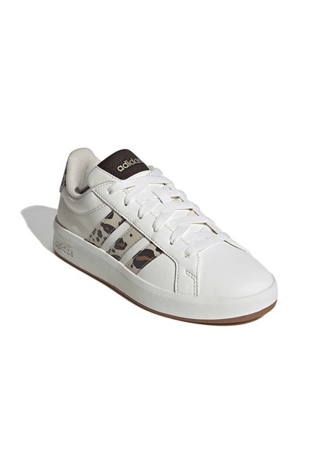 Scarpe Adidas Grand Court 3.0 Beige Animalier Ragazza ADIDAS CORE | Sneakers | KJ4849-
