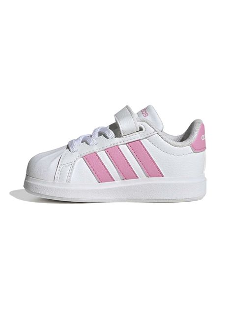 Scarpe Adidas Streettalk Bianco Rosa Infant ADIDAS CORE | Sneakers | KJ9597-