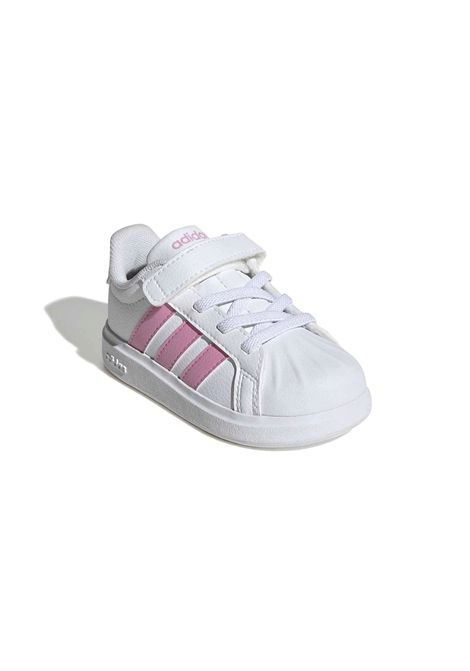 Scarpe Adidas Streettalk Bianco Rosa Infant ADIDAS CORE | Sneakers | KJ9597-
