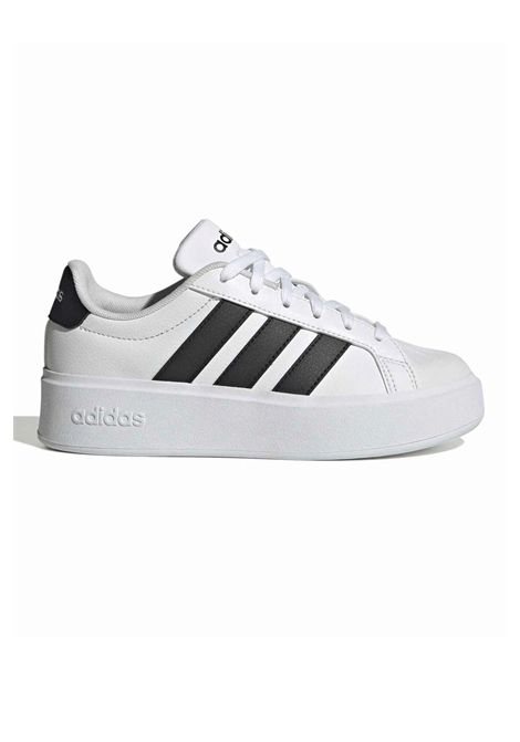 Scarpe Adidas Streettalk Bold Bianco Nero Ragazzi ADIDAS CORE | Sneakers | KK2461-