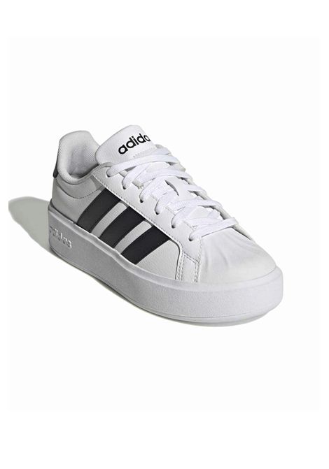 Scarpe Adidas Streettalk Bold Bianco Nero Ragazzi ADIDAS CORE | Sneakers | KK2461-