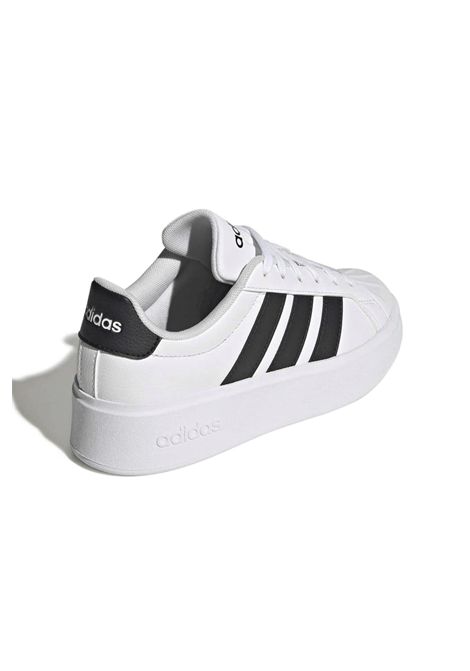 Scarpe Adidas Streettalk Bold Bianco Nero Ragazzi ADIDAS CORE | Sneakers | KK2461-