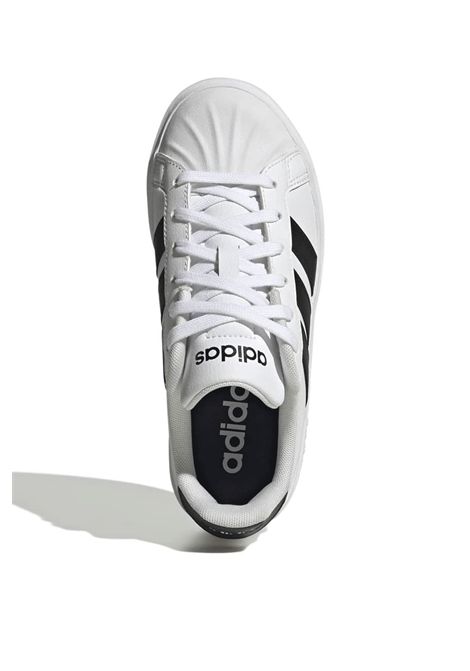 Scarpe Adidas Streettalk Bold Bianco Nero Ragazzi ADIDAS CORE | Sneakers | KK2461-