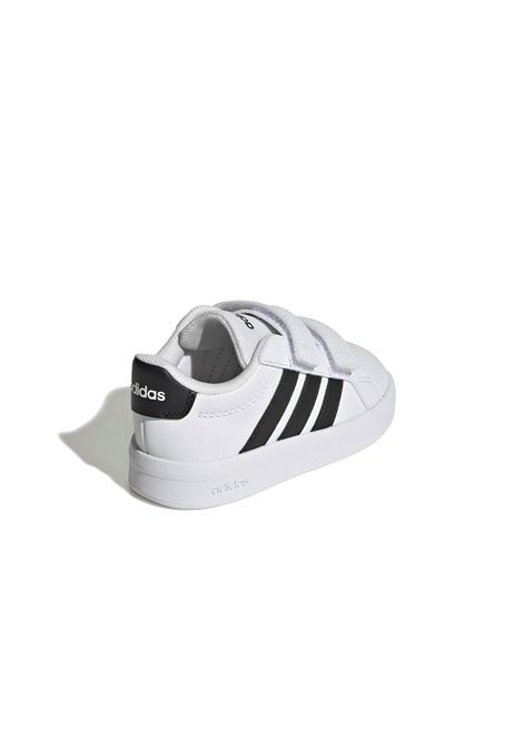 Adidas Grand Court 3.0 Shoes White Black Infant ADIDAS ORIGINALS | Sneakers | HP3534-